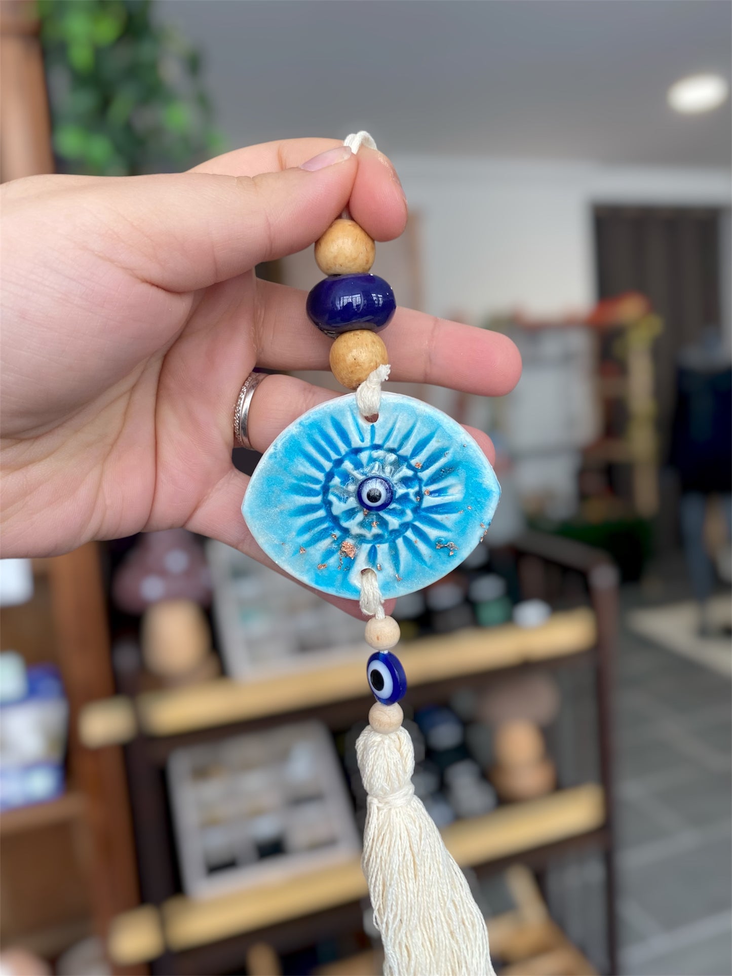 Décoration Artisanal Oeil de Protection | Boutique Ésotérique - La Boutique Ô Mystères