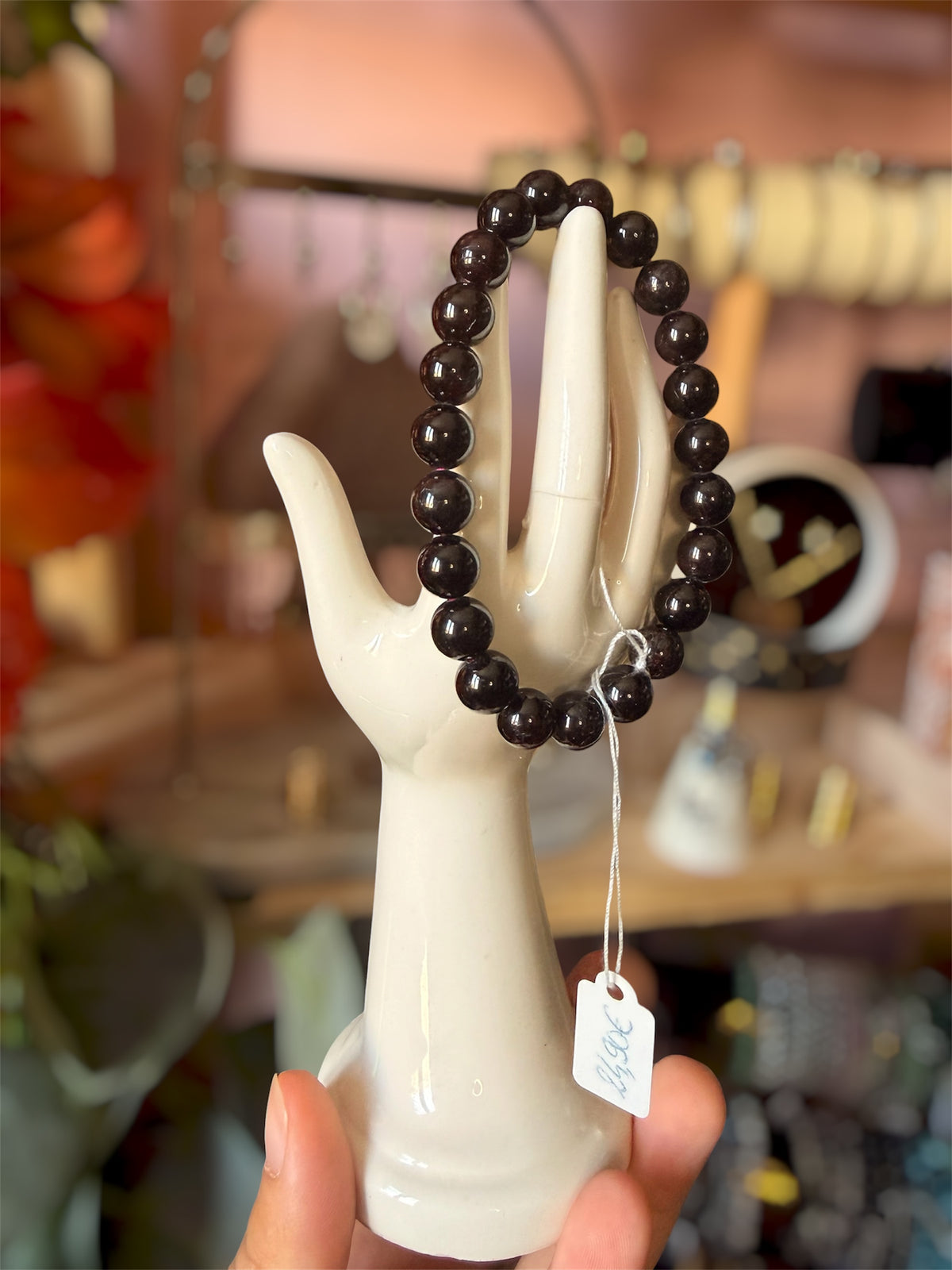 Bracelet Grenat Almandin Naturel AA | Boutique Ésotérique - La Boutique Ô Mystères