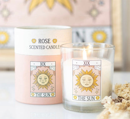 Bougie Vintage Tarot « The Sun » | Boutique Ésotérique - La Boutique Ô Mystères