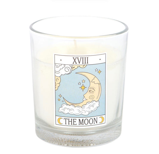 Bougie Vintage Tarot « The Moon » | Boutique Ésotérique - La Boutique Ô Mystères