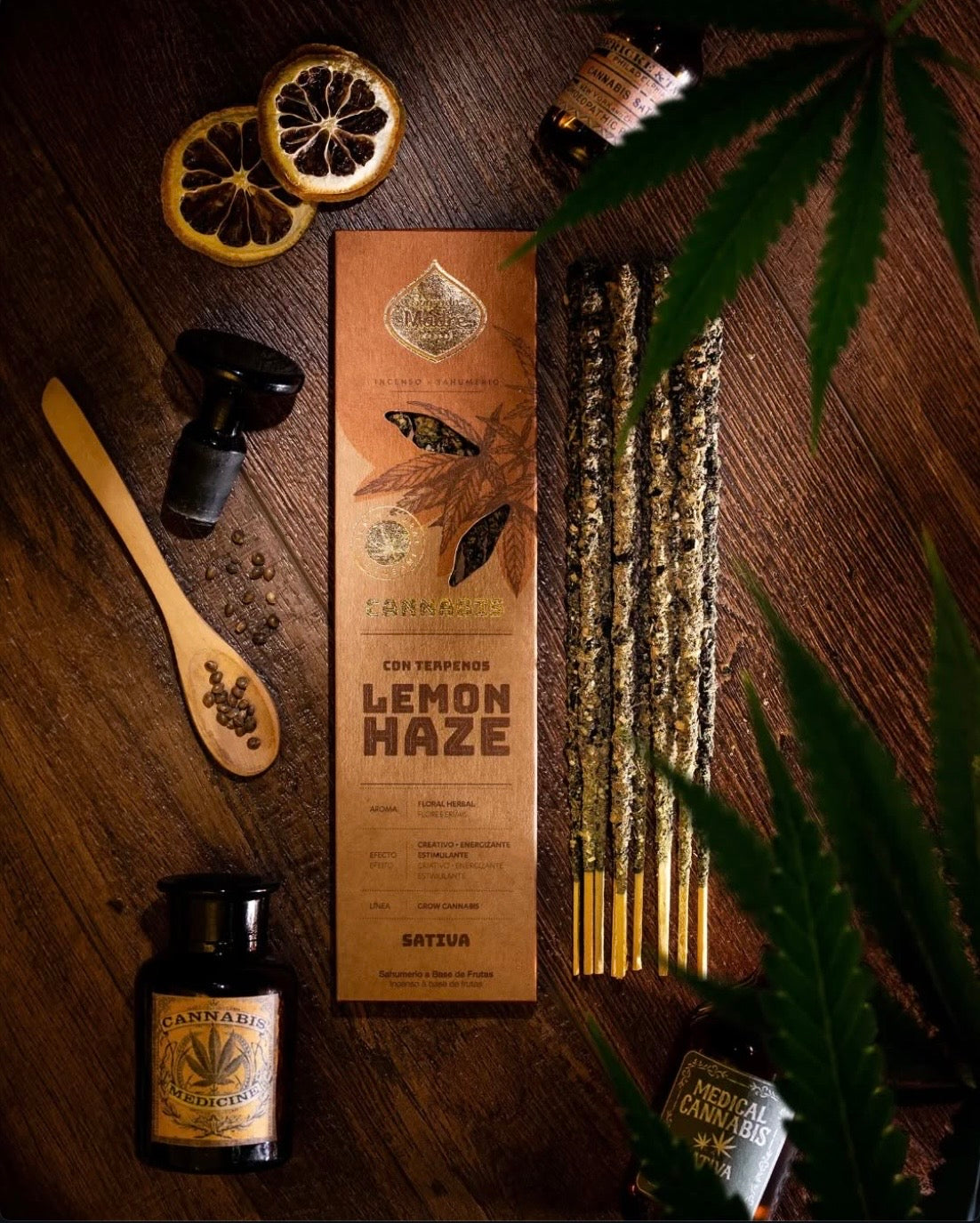 Sagrada Madre Cannabis Lemon Haze | Boutique Ésotérique - La Boutique Ô Mystères