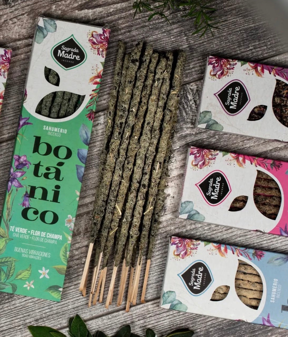 Sagrada Madre Botanico Thé vert et Champa | Boutique Ésotérique - La Boutique Ô Mystères