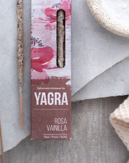 Sagrada Madre Yagra Rose et Vanille | Boutique Ésotérique - La Boutique Ô Mystères