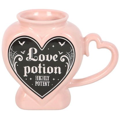 Tasse Cœur « Love Potion » | Boutique Ésotérique - La Boutique Ô Mystères