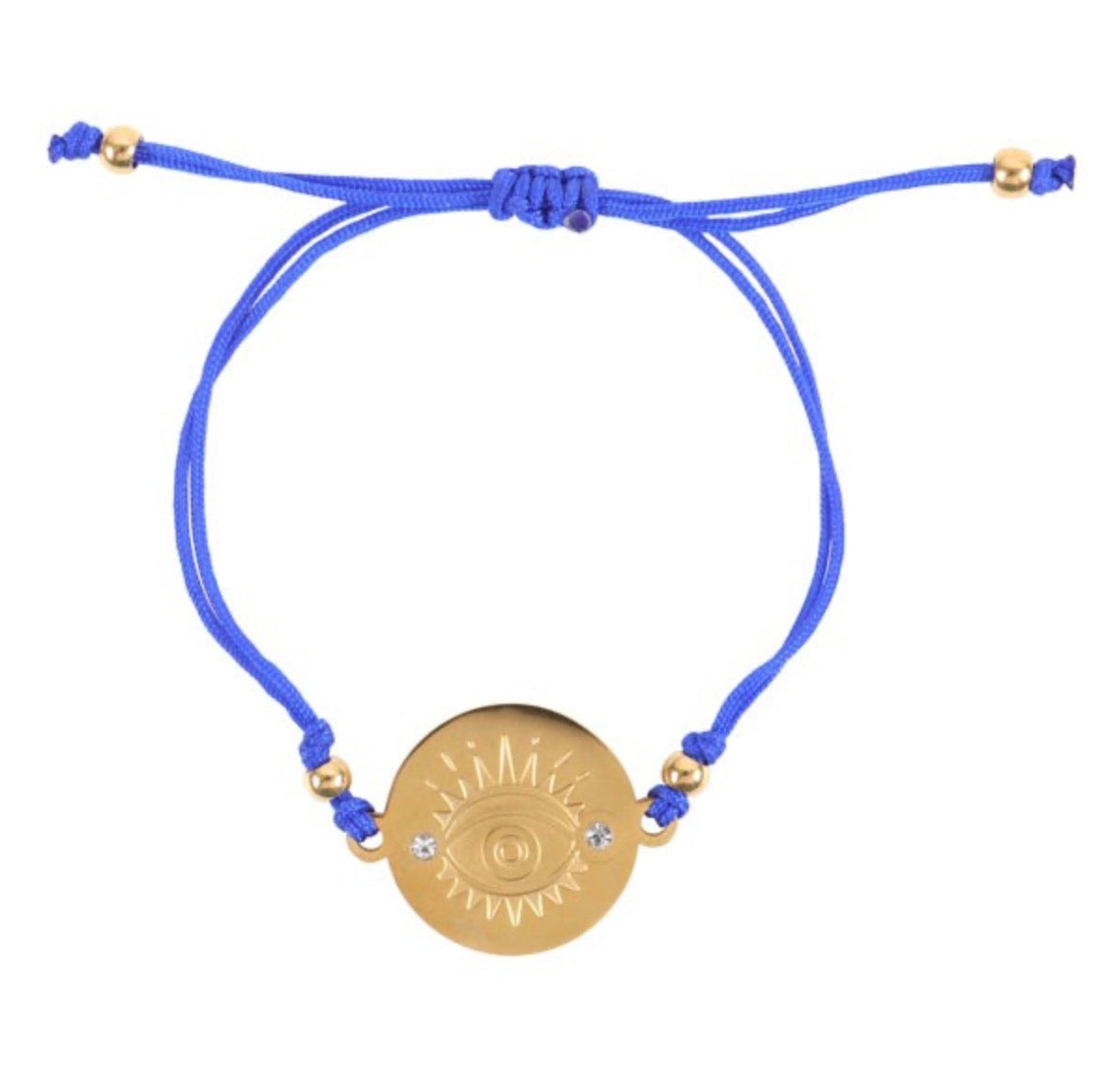 Bracelet réglable Oeil de Protection | Boutique Ésotérique - La Boutique Ô Mystères