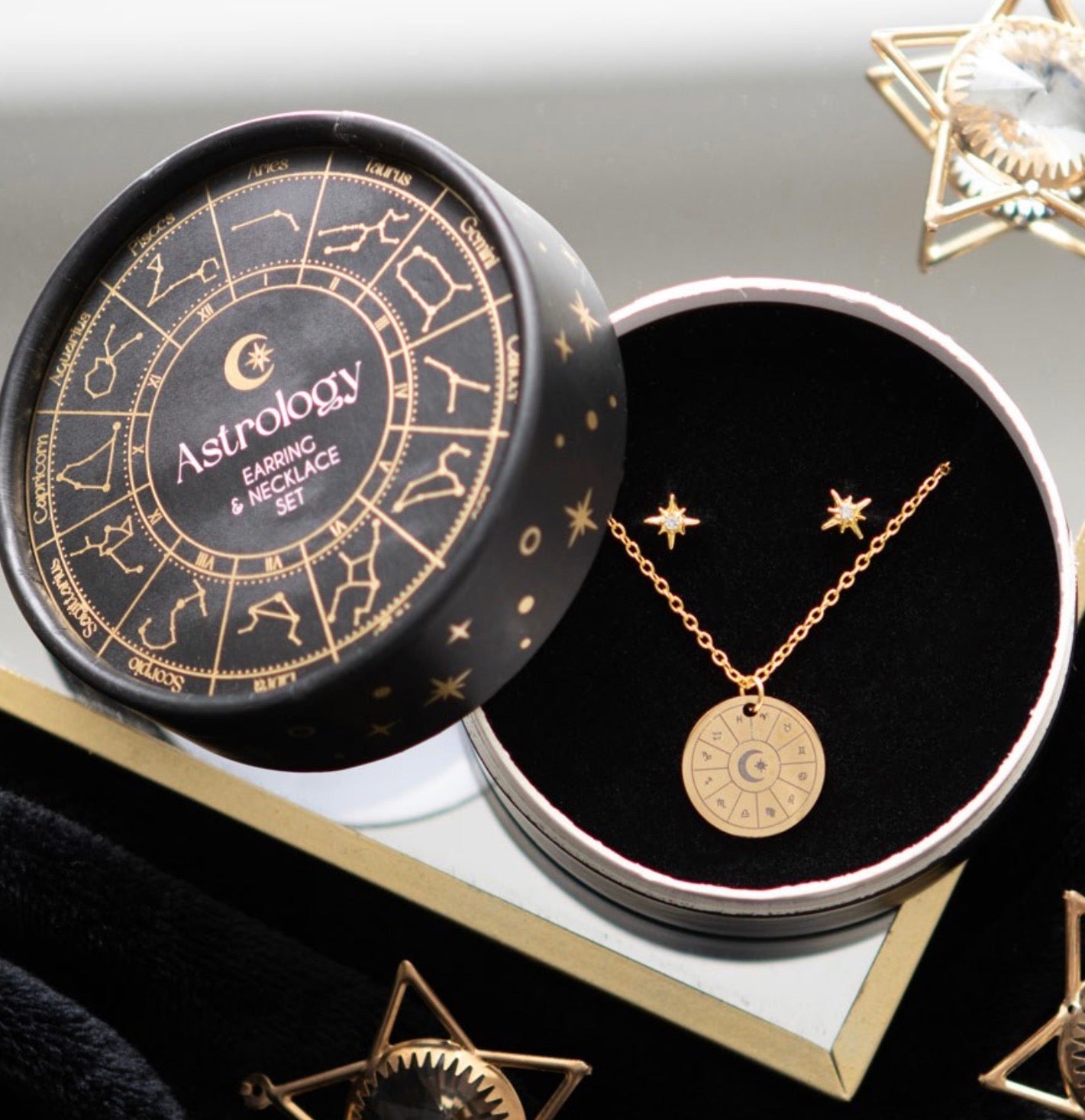Parure Astrologie Étoillée | Boutique Ésotérique - La Boutique Ô Mystères