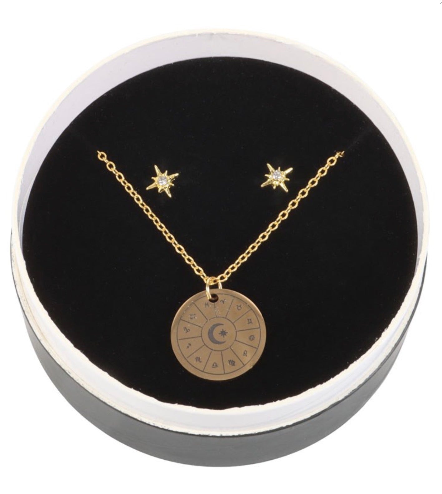 Parure Astrologie Étoillée | Boutique Ésotérique - La Boutique Ô Mystères