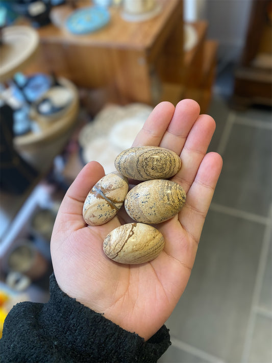 Pierre Roulée Jaspe Paysage | Boutique Ésotérique - La Boutique Ô Mystères