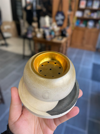 Porte-Charbon Artisanale Yin Yang | Boutique Ésotérique - La Boutique Ô Mystères