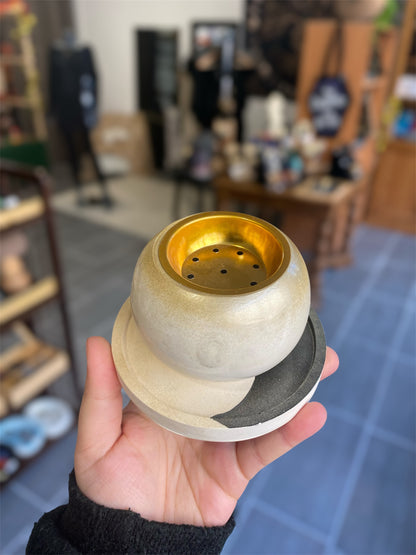 Porte-Charbon Artisanale Yin Yang | Boutique Ésotérique - La Boutique Ô Mystères