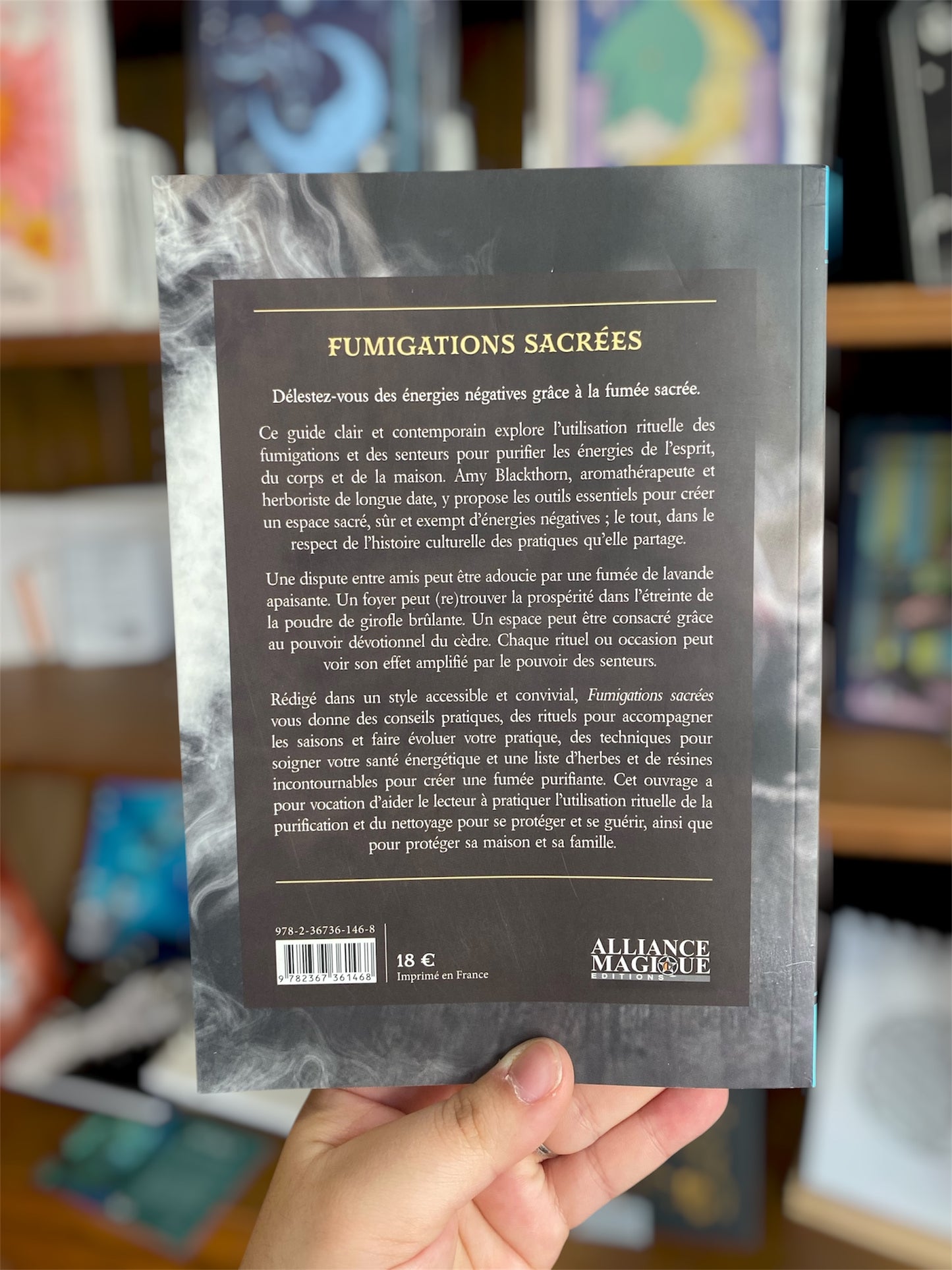 Livre "Fumigation Sacrées" | Boutique Ésotérique - La Boutique Ô Mystères
