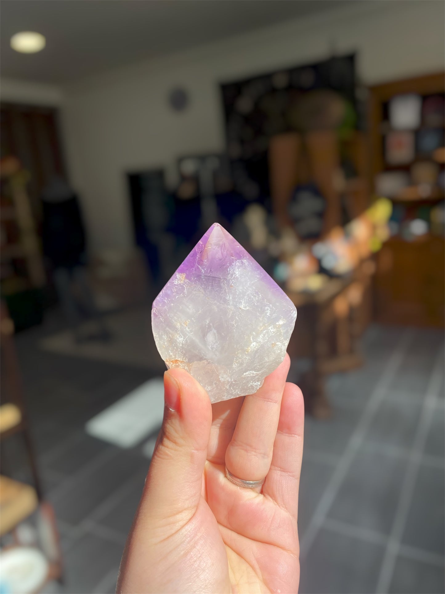 Pointe Taillée Améthyste | Boutique Ésotérique - La Boutique Ô Mystères