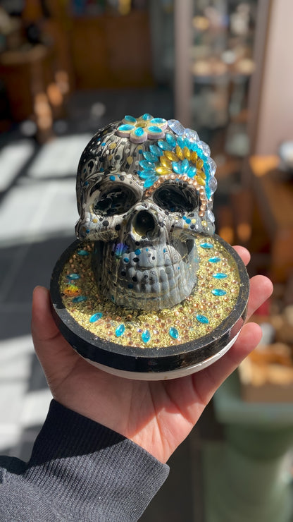 Porte Encens Bâton "Dia De Los Muertos" | Boutique Ésotérique - La Boutique Ô Mystères