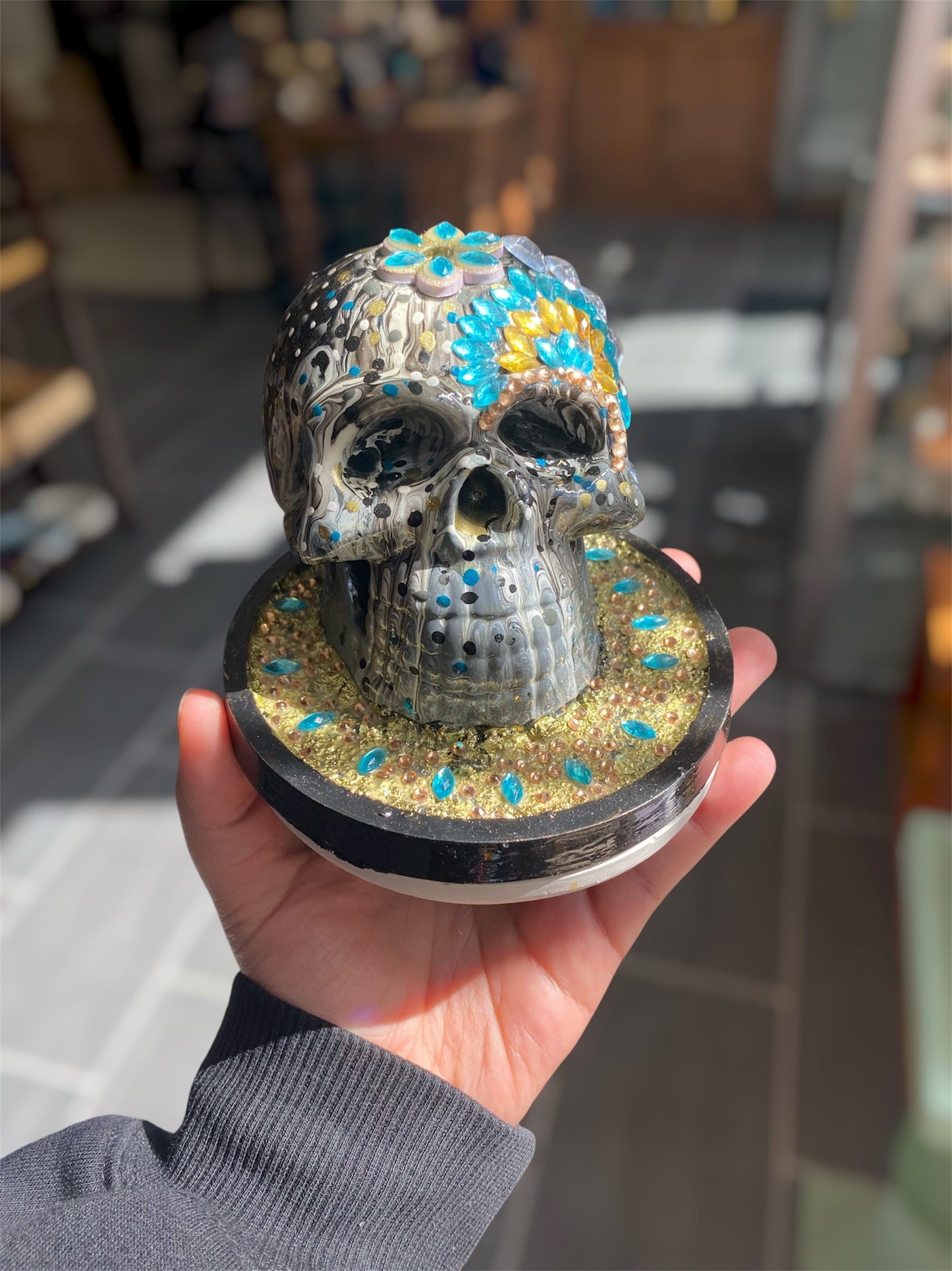 Porte Encens Bâton "Dia De Los Muertos" | Boutique Ésotérique - La Boutique Ô Mystères