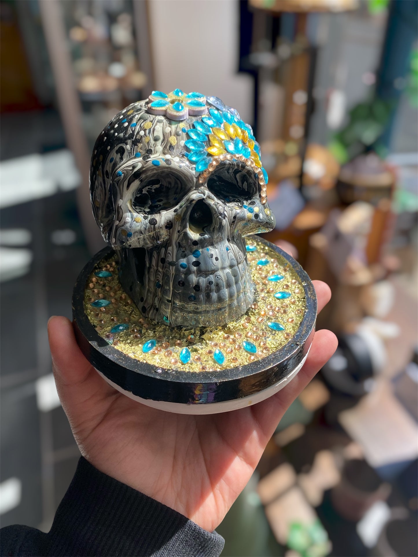 Porte Encens Bâton "Dia De Los Muertos" | Boutique Ésotérique - La Boutique Ô Mystères
