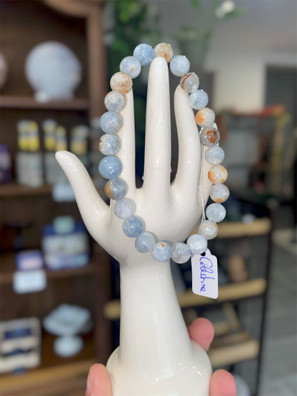 Bracelet Célestine Naturelle | Boutique Ésotérique - La Boutique Ô Mystères
