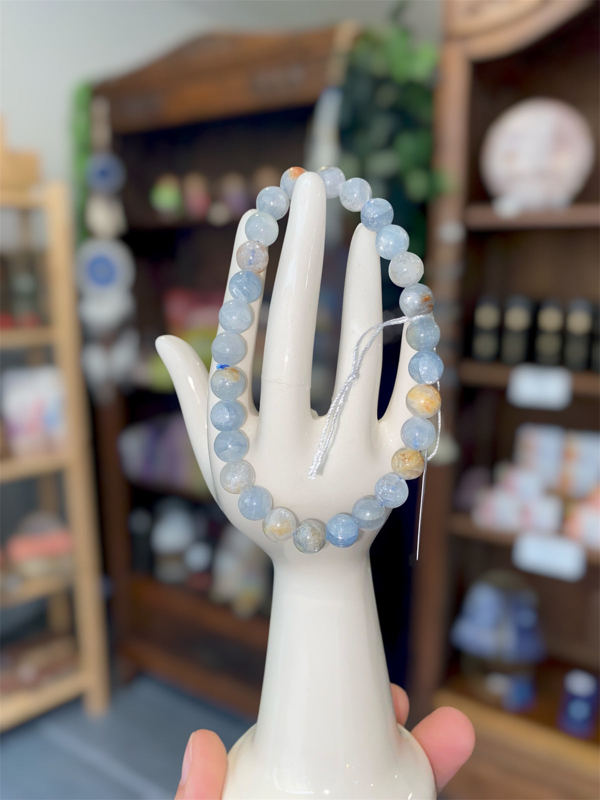 Bracelet Célestine Naturelle | Boutique Ésotérique - La Boutique Ô Mystères