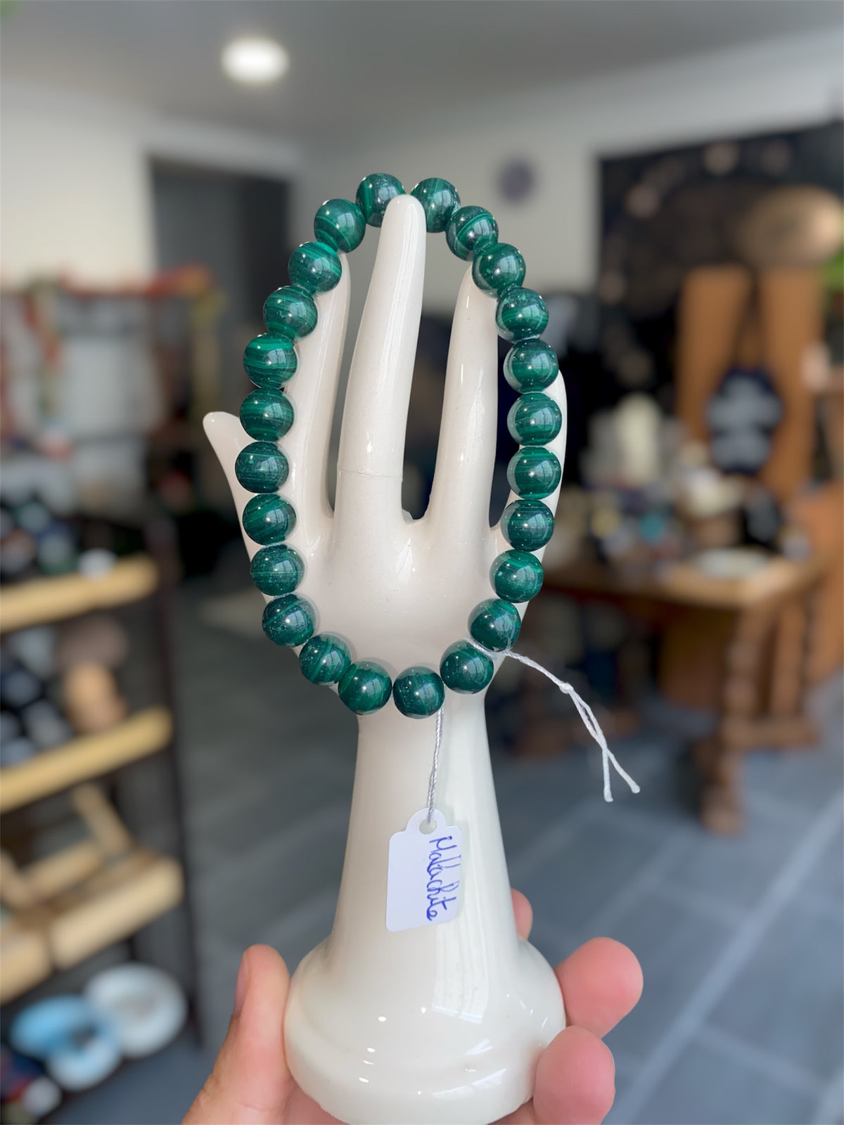 Bracelet Malachite Naturelle | Boutique Ésotérique - La Boutique Ô Mystères
