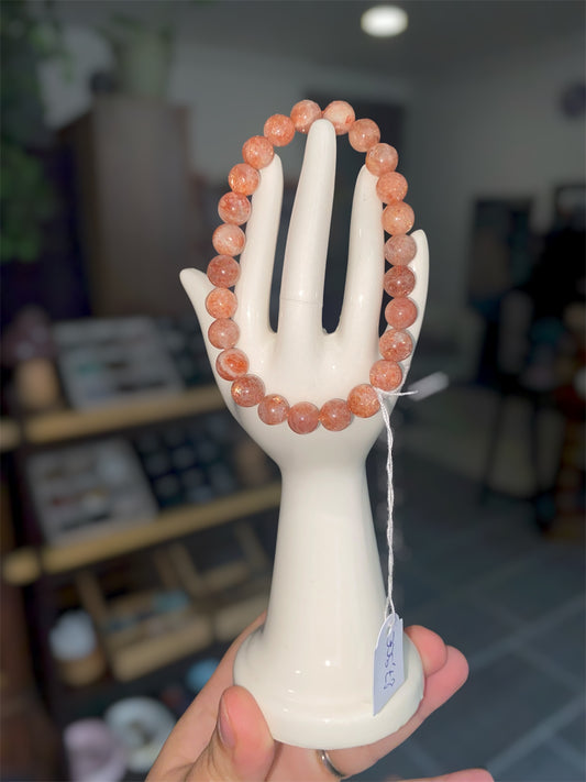 Bracelet Pierre de Soleil Naturelle | Boutique Ésotérique - La Boutique Ô Mystères
