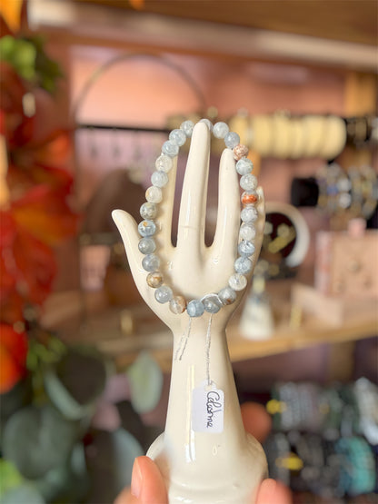Bracelet Célestine Naturelle | Boutique Ésotérique - La Boutique Ô Mystères
