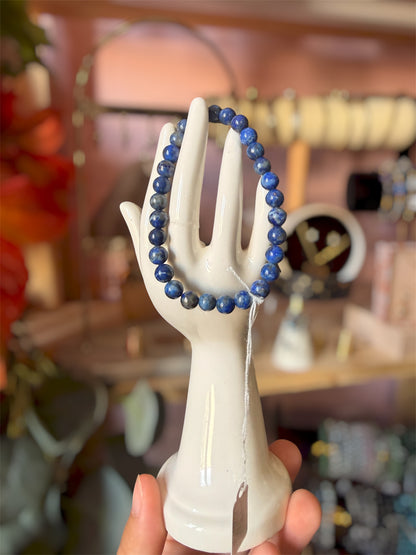 Bracelet Lapis Lazuli Naturel A | Boutique Ésotérique - La Boutique Ô Mystères