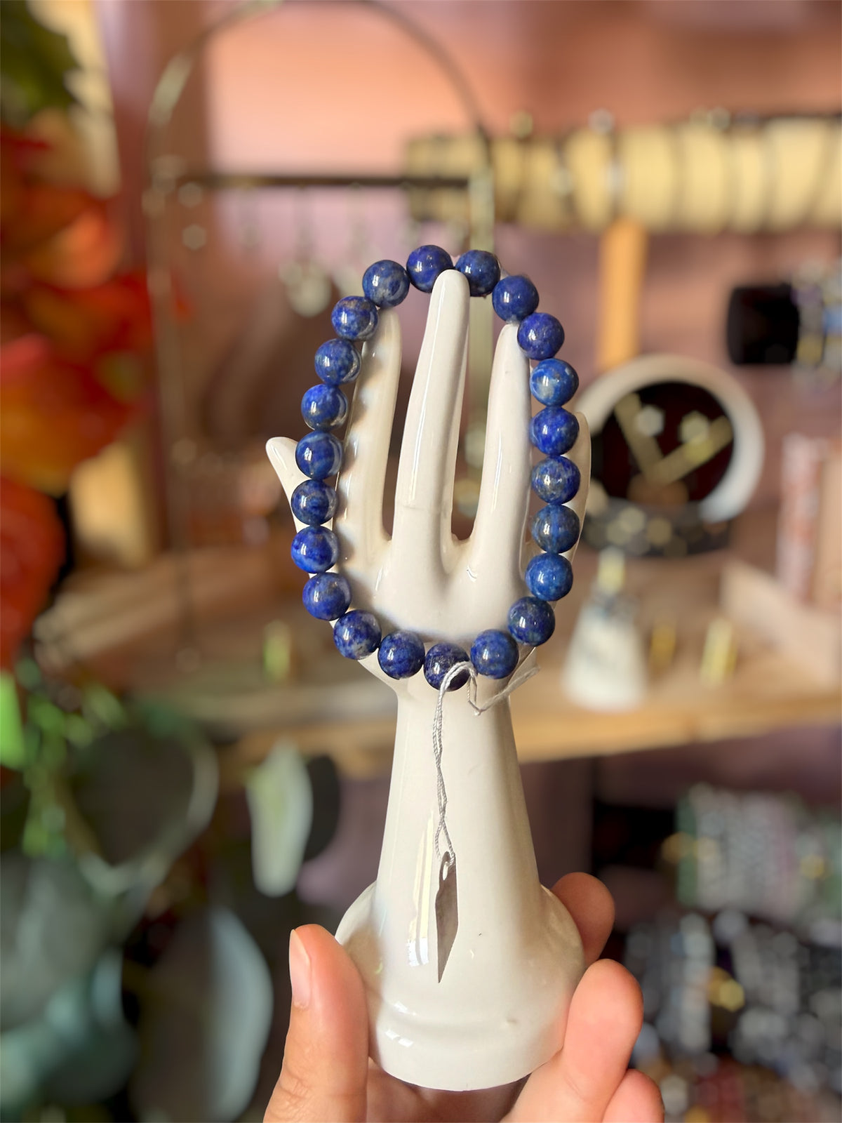 Bracelet Lapis Lazuli Naturel A | Boutique Ésotérique - La Boutique Ô Mystères