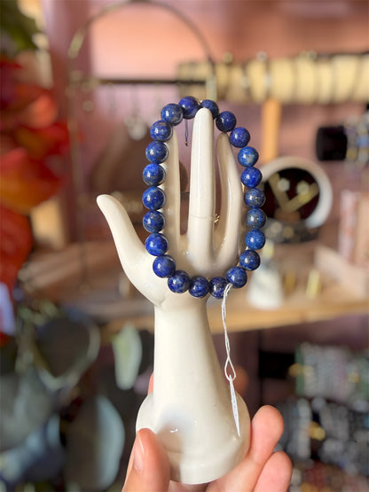 Bracelet Lapis Lazuli Naturel A | Boutique Ésotérique - La Boutique Ô Mystères