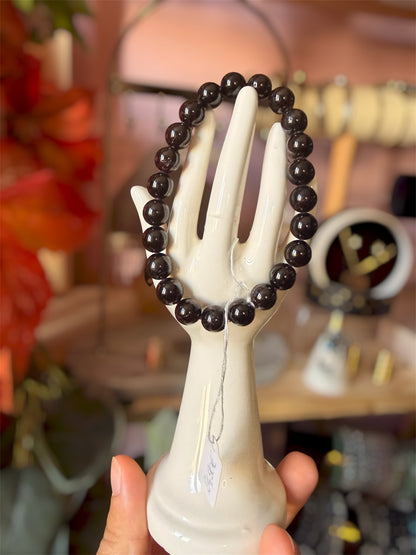 Bracelet Grenat Almandin Naturel AA | Boutique Ésotérique - La Boutique Ô Mystères