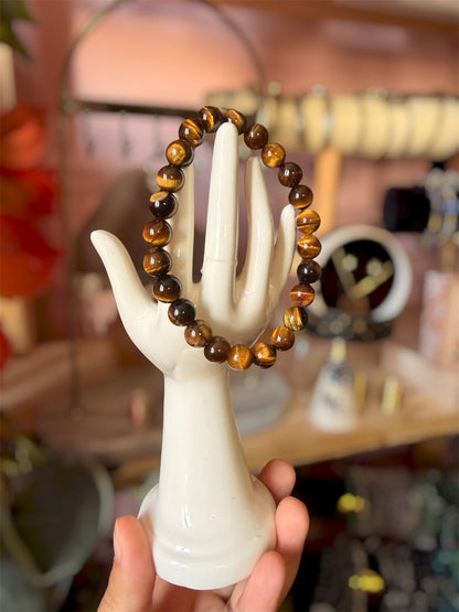 Bracelet Œil de Tigre Naturel | Boutique Ésotérique - La Boutique Ô Mystères