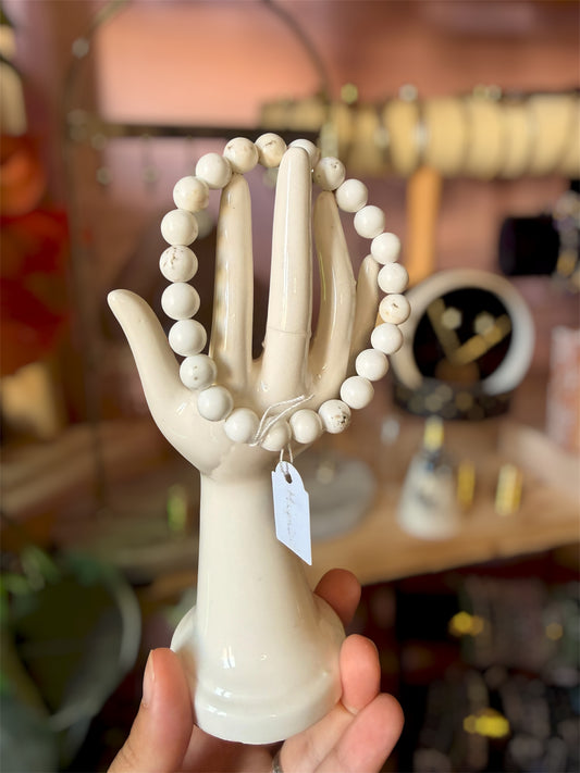 Bracelet Magnésite Naturelle | Boutique Ésotérique - La Boutique Ô Mystères