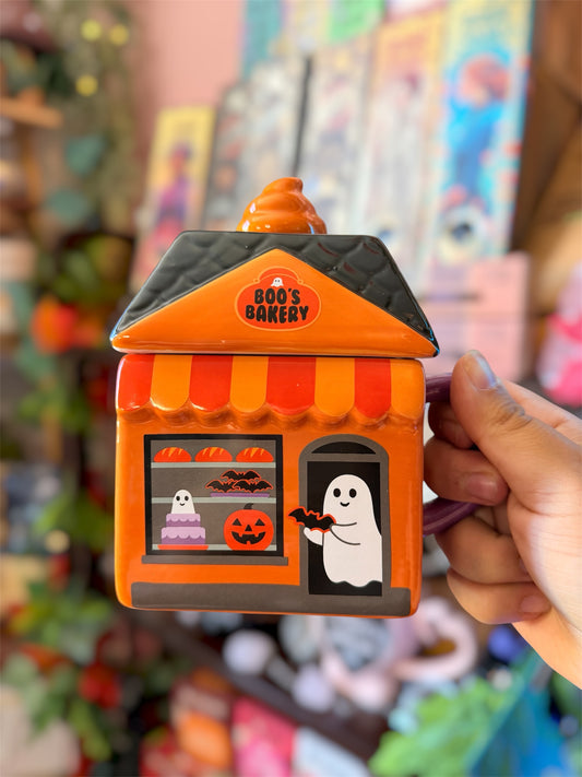 Tasse Boo’s Bakery Spooky Street | Boutique Esotérique - La Boutique Ô Mystères