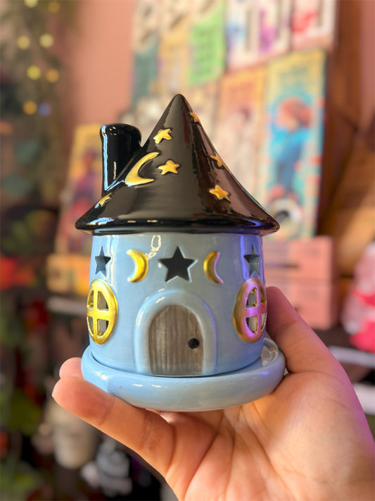 Porte-Encens Cône Maison de Sorcier | Boutique Esotérique - La Boutique Ô Mystères