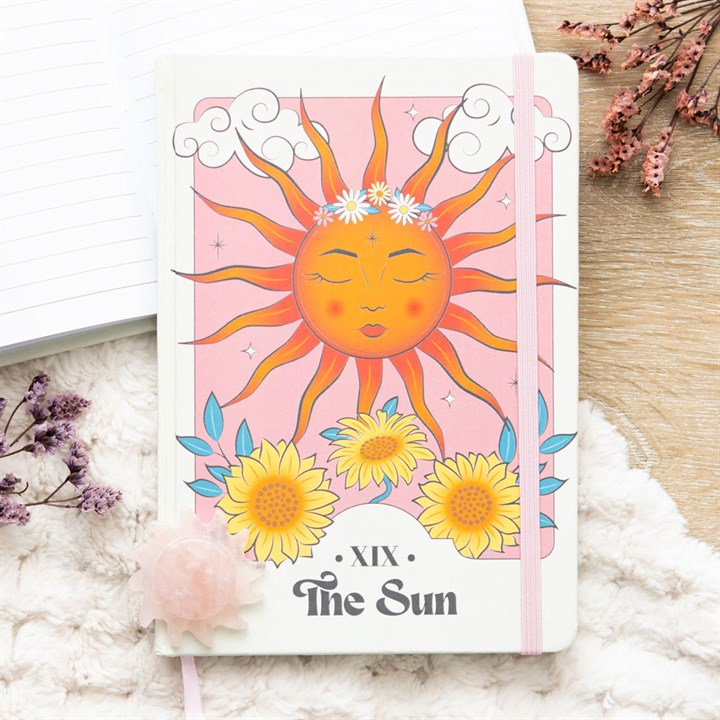 Carnet A5 "The Sun" | Boutique Ésotérique - La Boutique Ô Mystères